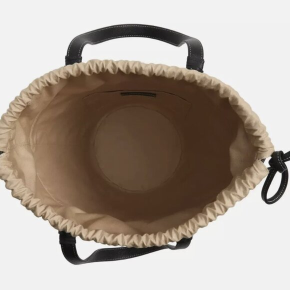 See by Chloe Cecelia Large Bucket/Tote Shoulder Bag, Black, EUC - Picture 5 of 9